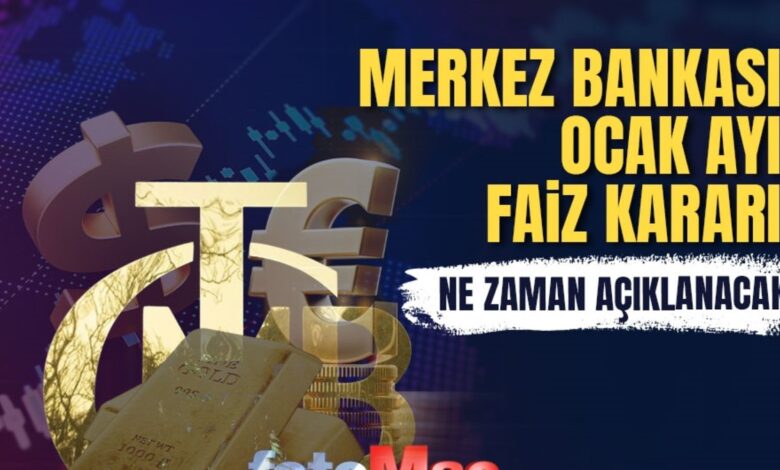 Merkez Bankası Ocak ayı faiz kararı ne zaman? | Faiz düşecek mi?- Diğer Haberler