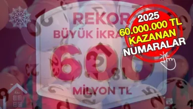 Milli Piyango 60.000.000 TL kazanan numaralar 2025 | Çeyrek, yarım, tam bilet 60.000.000 lira kazananlar sıralı tam liste- Diğer Haberler