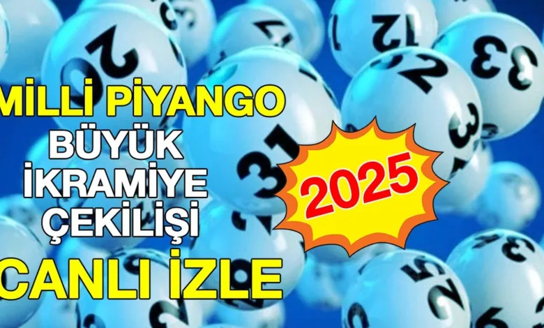 MİLLİ PİYANGO ÇEKİLİŞİ CANLI İZLE 2025 | Büyük ikramiye çekilişi saat kaçta? Yılbaşı çekilişi canlı izle- Fenerbahçe