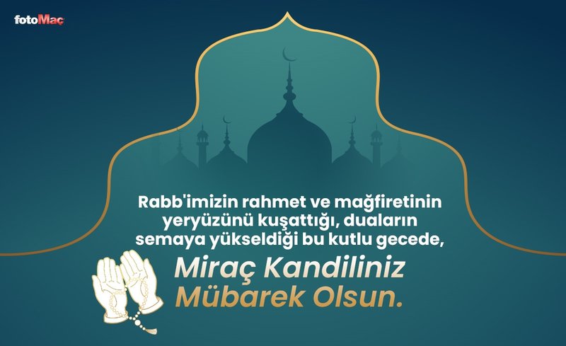 MİRAÇ KANDİLİ MESAJLARI RESİMLİ DUALI | En güzel anlamlı Miraç Kandili mesajları ayetli resimli kısa ve uzun sözler 2025- Diğer Haberler