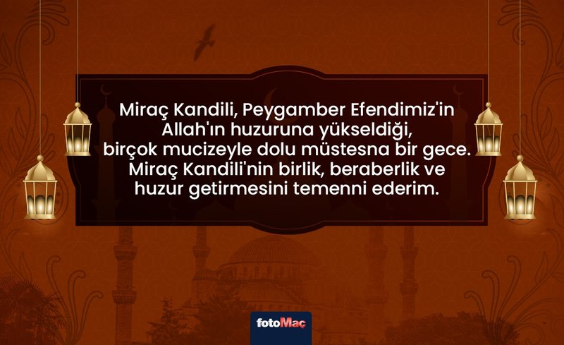 MİRAÇ KANDİLİ MESAJLARI RESİMLİ DUALI | En güzel anlamlı Miraç Kandili mesajları ayetli resimli kısa ve uzun sözler 2025- Diğer Haberler