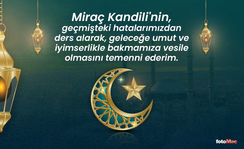 MİRAÇ KANDİLİ MESAJLARI RESİMLİ DUALI | En güzel anlamlı Miraç Kandili mesajları ayetli resimli kısa ve uzun sözler 2025- Diğer Haberler