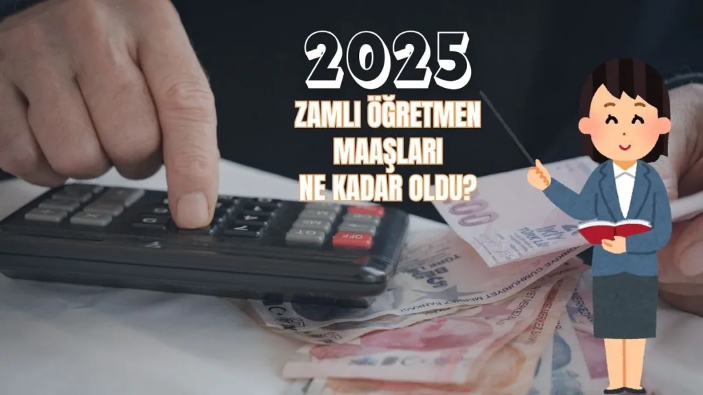 Öğretmen maaşı ne kadar oldu 2025? | Kadrolu, sözleşmeli, ücretli öğretmen maaşları (saatlik, aylık)- Diğer Haberler