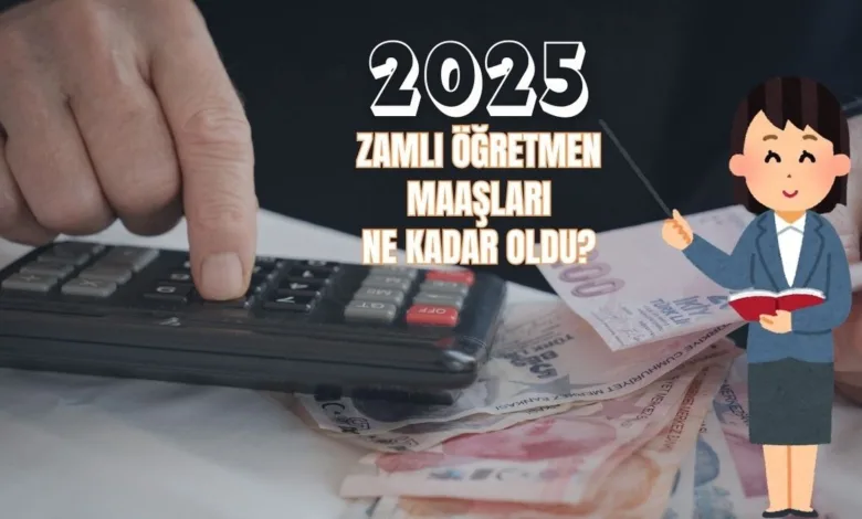 Öğretmen maaşı ne kadar oldu 2025? | Kadrolu, sözleşmeli, ücretli öğretmen maaşları (saatlik, aylık)- Diğer Haberler