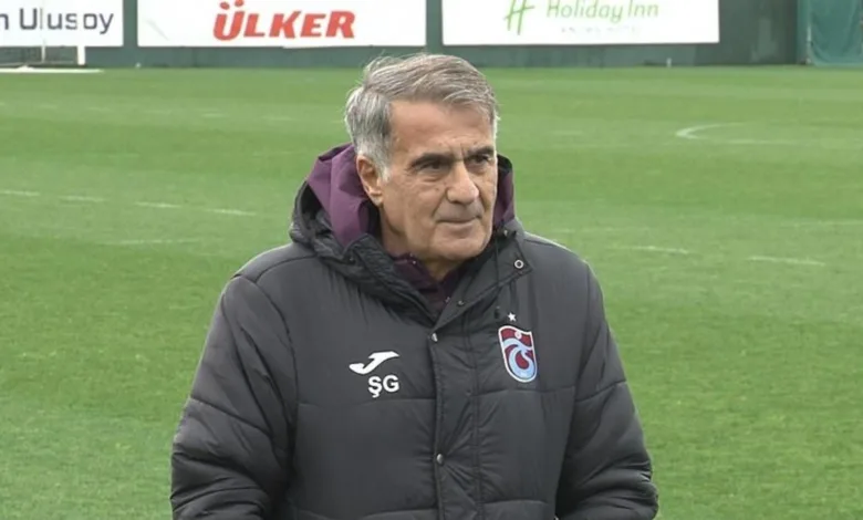 Trabzonspor Teknik Direktörü Şenol Güneş'ten yeni yıl mesajı geldi- Fenerbahçe