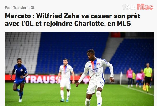 TRANSFER HABERLERİ | Wilfried Zaha'nın yeni durağı belli oldu! Galatasaray'la sözleşmesi bitene kadar...- Futbol