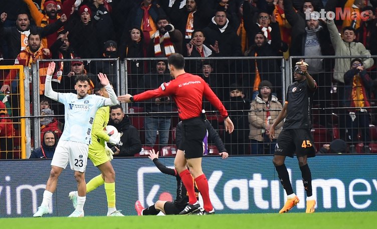 Adana Demirspor, Galatasaray maçında sahadan çekildi! Şimdi ne olacak?- Adana Demirspor
