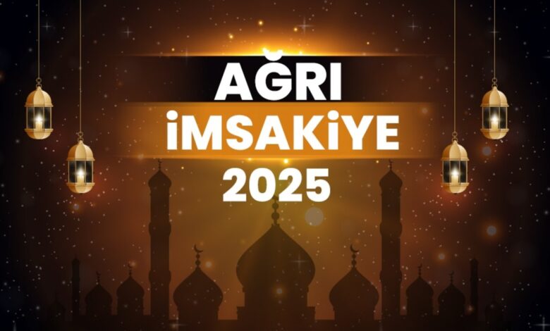 Ağrı imsakiye 2025 | Ağrı iftar, sahur vakti - Ezan saatleri 16 Ağrı imsakiye 2025 | Ağrı iftar, sahur vakti - Ezan saatleri- Diğer Haberler