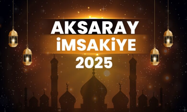 Aksaray imsakiye 2025 | Aksaray iftar, sahur vakti - Ezan saatleri 16 Aksaray imsakiye 2025 | Aksaray iftar, sahur vakti - Ezan saatleri- Diğer Haberler