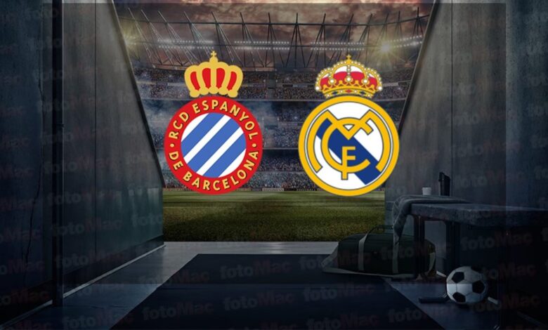 Espanyol - Real Madrid maçı ne zaman? Saat kaçta ve hangi kanalda canlı yayınlanacak? | İspanya La Liga 15 Espanyol - Real Madrid maçı ne zaman? Saat kaçta ve hangi kanalda canlı yayınlanacak? | İspanya La Liga- İspanya La Liga