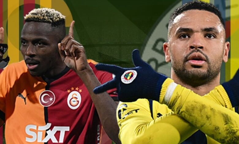 Galatasaray - Fenerbahçe derbisinde anahtar Osimhen ve En Nesyri'de olacak! 18 Galatasaray - Fenerbahçe derbisinde anahtar Osimhen ve En Nesyri'de olacak!- Ligler