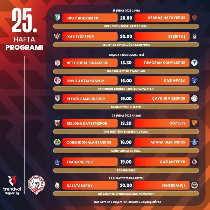 Galatasaray-Fenerbahçe derbisinin tarihi belli oldu!- Futbol