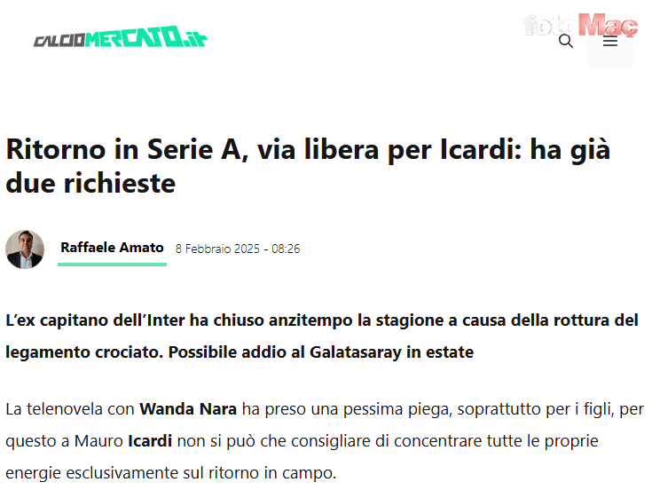 Galatasaray Mauro Icardi'ye veda etmeye hazırlanıyor! Transfer...- Futbol