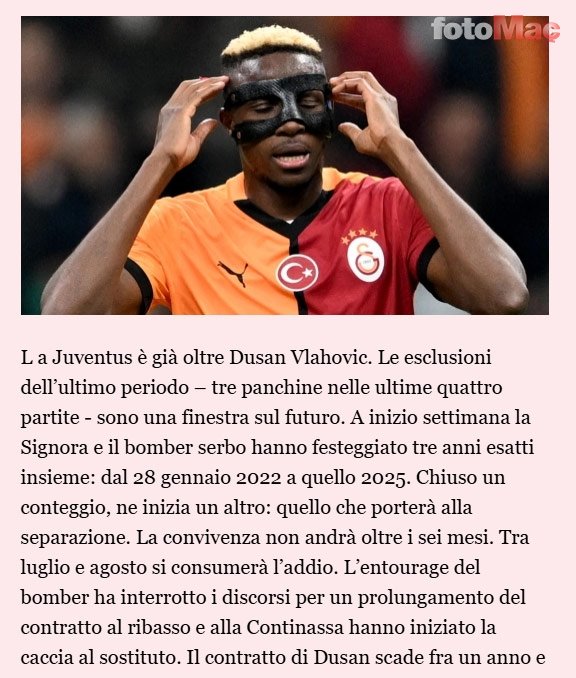 GALATASARAY TRANSFER HABERİ | Osimhen yeniden İtalya'ya dönüyor! O yıldızın yerine istiyorlar- Futbol