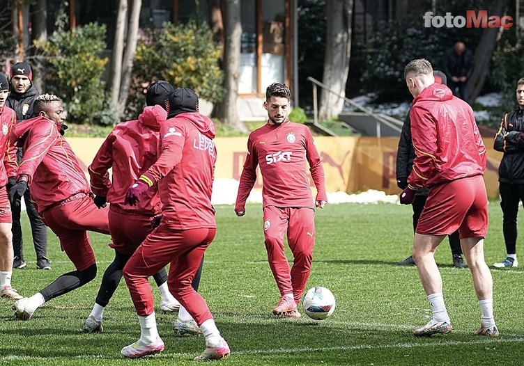 Galatasaray'da Yunus Akgün sevinci! Fenerbahçe derbisi öncesi...- Futbol