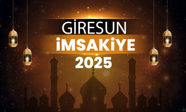 Giresun imsakiye 2025 | Giresun iftar, sahur vakti - Ezan saatleri 16 Giresun imsakiye 2025 | Giresun iftar, sahur vakti - Ezan saatleri- Diğer Haberler