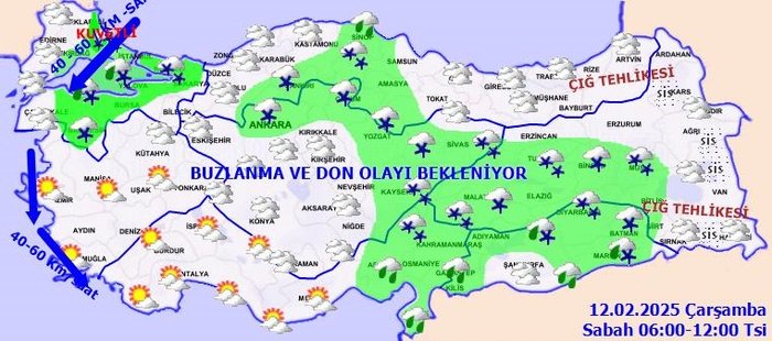 İstanbul'da kar ne zaman duracak? Meteoroloji tarih verdi! 12 Şubat hava durumu- Diğer Haberler