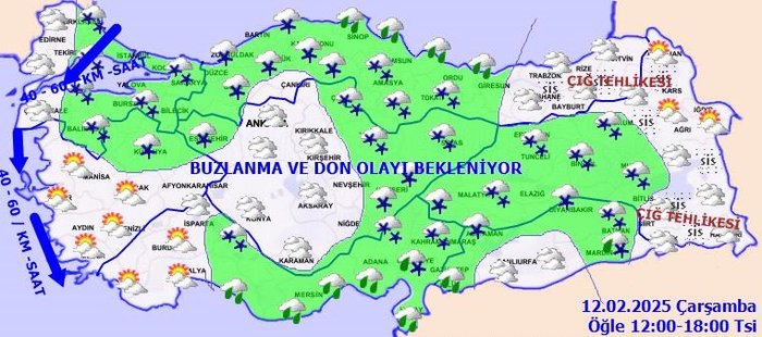 İstanbul'da kar ne zaman duracak? Meteoroloji tarih verdi! 12 Şubat hava durumu- Diğer Haberler