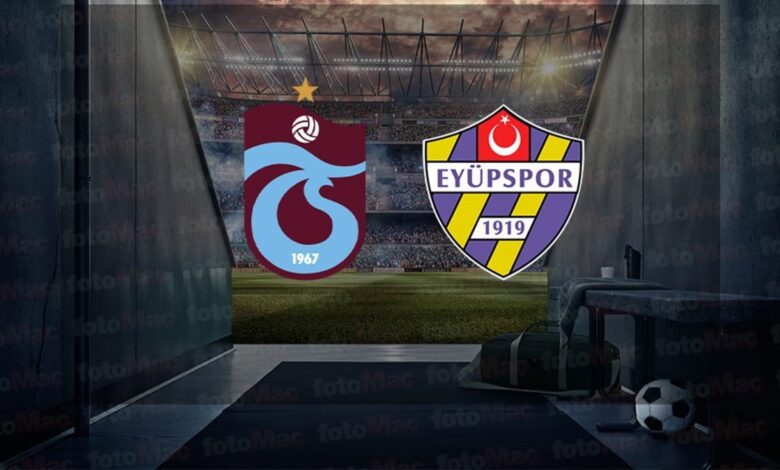 MUHTEMEL 11 | Trabzonspor - İkas Eyüpspor maçı ne zaman, saat kaçta ve hangi kanalda? 23 MUHTEMEL 11 | Trabzonspor - İkas Eyüpspor maçı ne zaman, saat kaçta ve hangi kanalda?- Ligler