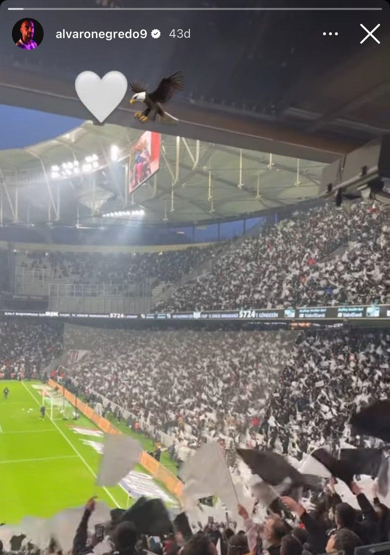 Negredo’dan destek- Beşiktaş