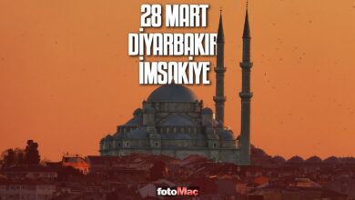 28 Mart Diyarbakır imsakiye | Diyarbakır sahur ve iftar vakitleri- Diğer Haberler
