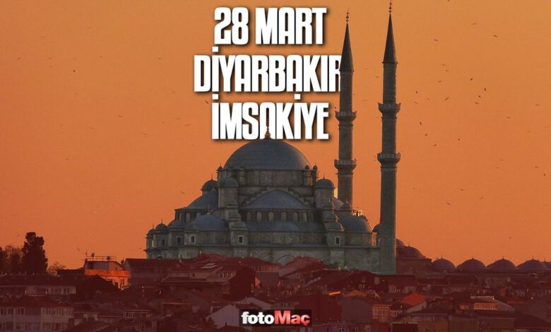 28 Mart Diyarbakır imsakiye | Diyarbakır sahur ve iftar vakitleri 16 28 Mart Diyarbakır imsakiye | Diyarbakır sahur ve iftar vakitleri- Diğer Haberler
