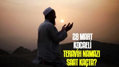 28 Mart Kocaeli teravih namazı saat kaçta? | Kocaeli namaz vakitleri- Diğer Haberler