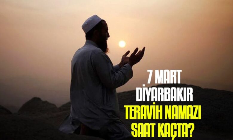 7 Mart Diyarbakır teravih namazı saat kaçta? | Diyarbakır namaz vakitleri 17 7 Mart Diyarbakır teravih namazı saat kaçta? | Diyarbakır namaz vakitleri- Diğer Haberler