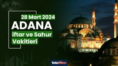 Adana 28 Mart 2025 sahur, iftar saat kaçta? | Adana ezan ne zaman okunacak? İMSAKİYE- Diğer Haberler