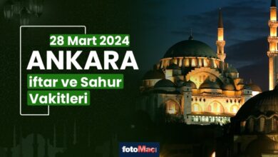 Ankara 28 Mart 2025 sahur, iftar saat kaçta? | Ankara ezan ne zaman okunacak? İMSAKİYE- Diğer Haberler