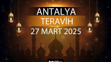 Antalya teravih namazı saat kaçta 2025? | 27 Mart Antalya teravih vakti- Diğer Haberler