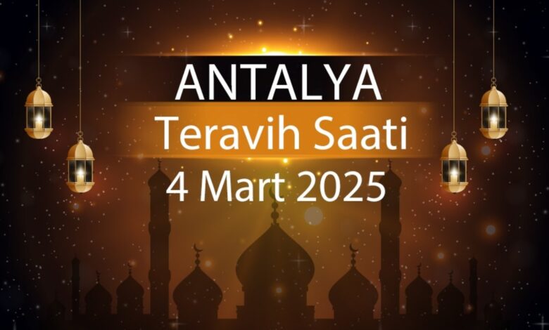 Antalya teravih namazı saat kaçta 2025? | 4 Mart Antalya teravih vakti 13 Antalya teravih namazı saat kaçta 2025? | 4 Mart Antalya teravih vakti- Diğer Haberler