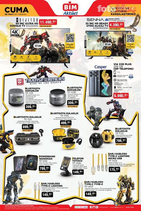 Bim'de bayram coşkusu! Bim aktüel katalog 28 Mart Cuma- Diğer Haberler