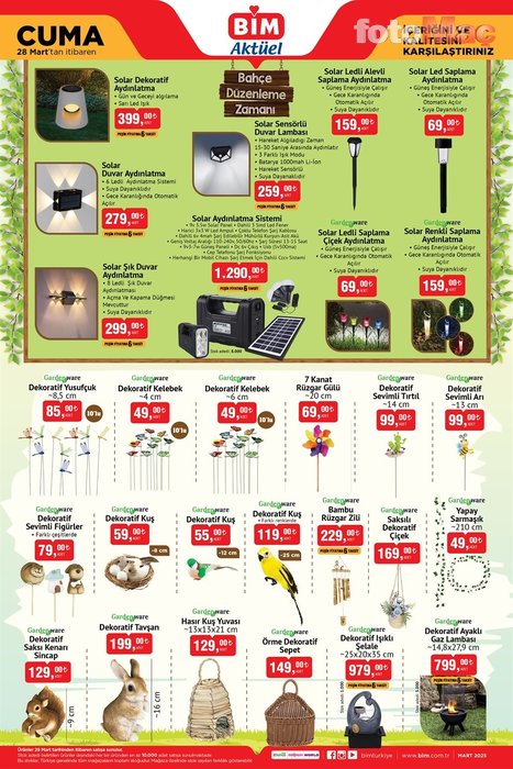 Bim'de bayram coşkusu! Bim aktüel katalog 28 Mart Cuma- Diğer Haberler