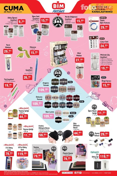 Bim'de bayram coşkusu! Bim aktüel katalog 28 Mart Cuma- Diğer Haberler
