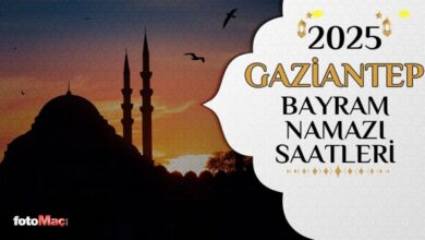 GAZİANTEP BAYRAM NAMAZI SAAT KAÇTA 2025? | Bayram namazı saat kaçta? Gaziantep Ramazan Bayramı namazı vakitleri- Camiler