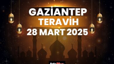 Gaziantep teravih namazı saat kaçta 2025? | 28 Mart Gaziantep teravih vakti- Diğer Haberler