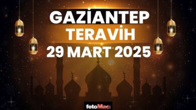 Gaziantep teravih namazı saat kaçta 2025? | 29 Mart Gaziantep teravih vakti- Diğer Haberler