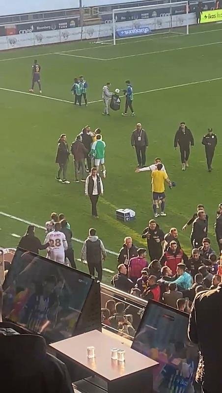 İkas Eyüpspor-Tümosan Konyaspor maçının ardından arbede!- Ligler