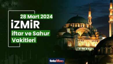 İzmir 28 Mart 2025 sahur, iftar saat kaçta? | İzmir ezan ne zaman okunacak? İMSAKİYE- Diğer Haberler