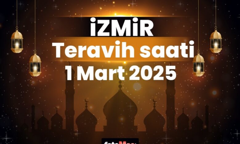 İzmir teravih namazı saat kaçta 2025? | 1 Mart İzmir teravih vakti 13 İzmir teravih namazı saat kaçta 2025? | 1 Mart İzmir teravih vakti- Diğer Haberler