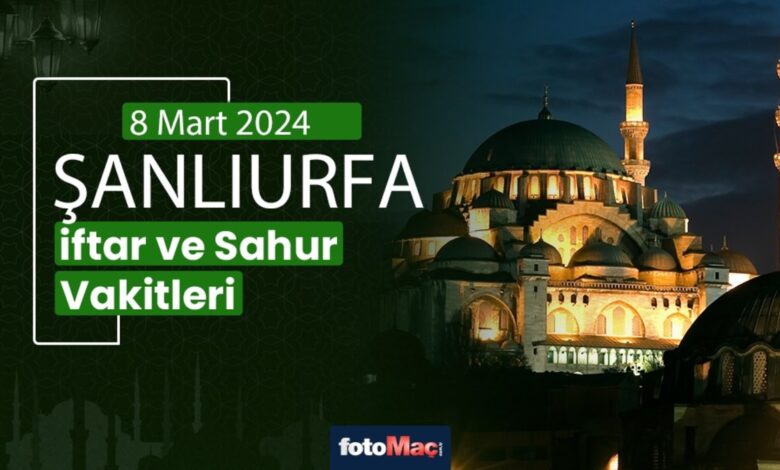 Şanlıurfa ezan vakitleri 8 Mart 2025 | Şanlıurfa sahur, iftar saati | İMSAKİYE 15 Şanlıurfa ezan vakitleri 8 Mart 2025 | Şanlıurfa sahur, iftar saati | İMSAKİYE- Diğer Haberler
