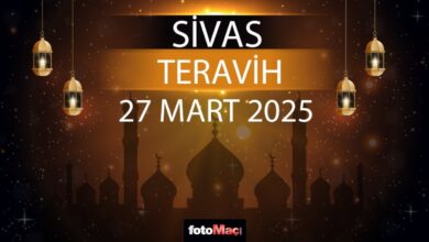 Sivas teravih namazı saat kaçta 2025? | 27 Mart Sivas teravih vakti- Fenerbahçe