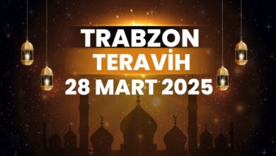Trabzon ezan vakitleri 29 Mart 2025 | Trabzon sahur, iftar saati | İMSAKİYE- Diğer Haberler