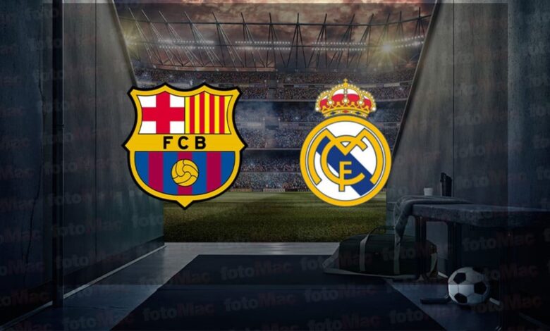 Barcelona - Real Madrid FİNAL MAÇI yayın bilgisi | Barcelona - Real Madrid maçı ne zaman, saat kaçta, hangi kanalda? 13 Barcelona - Real Madrid FİNAL MAÇI yayın bilgisi | Barcelona - Real Madrid maçı ne zaman, saat kaçta, hangi kanalda?- Futbol