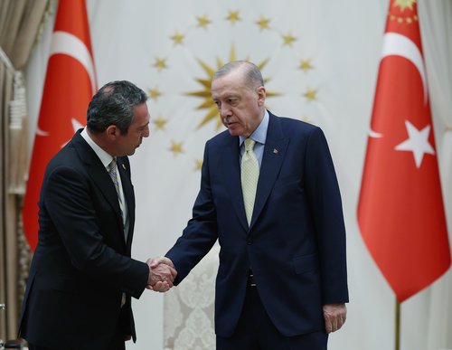 Başkan Erdoğan, Fenerbahçe Kulübü Başkanı Ali Koç'u kabul etti- Fenerbahçe