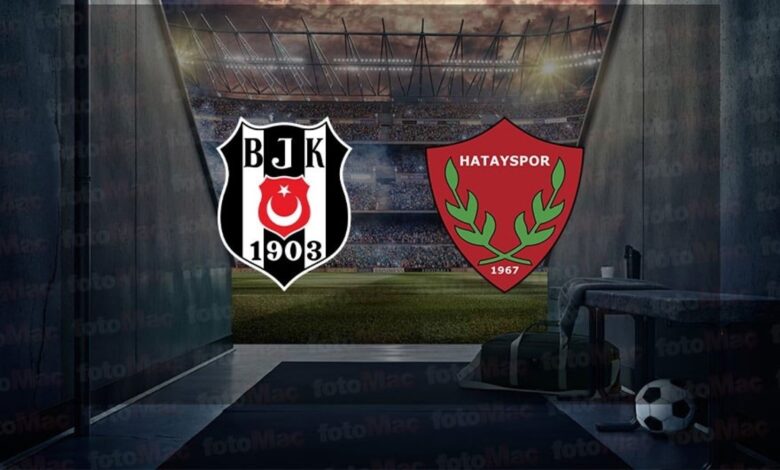 Beşiktaş Hatayspor maçı canlı izle | Beşiktaş - Hatayspor maçı ne zaman, saat kaçta, hangi kanalda? BJK maçı canlı- Beşiktaş