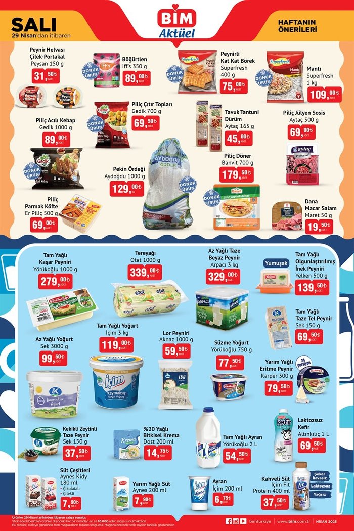 BİM aktüel kataloğu 29 Nisan Salı | Bu Salı Bim'de indirim fırsatı!- Diğer Haberler