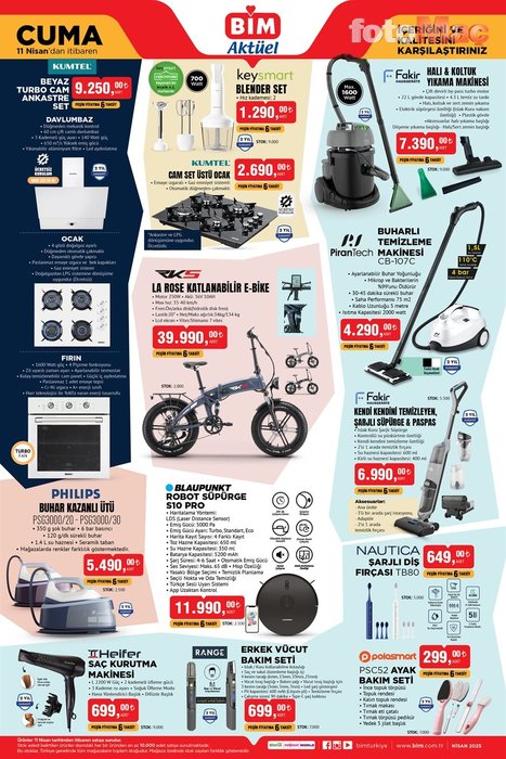 Bim indirimli ürünler kataloğu! Bim aktüel katalog 11 Nisan Cuma- Diğer Haberler