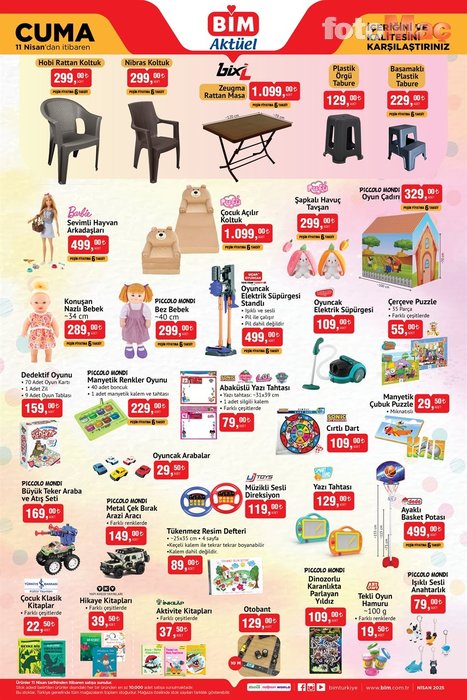 Bim indirimli ürünler kataloğu! Bim aktüel katalog 11 Nisan Cuma- Diğer Haberler